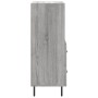 Aparador madera de ingeniería gris Sonoma 34,5x34x90 cm de vidaXL, Aparadores - Ref: Foro24-828690, Precio: 66,70 €, Descuent...