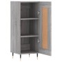 Aparador madera de ingeniería gris Sonoma 34,5x34x90 cm de vidaXL, Aparadores - Ref: Foro24-830426, Precio: 60,10 €, Descuent...