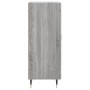 Aparador madera de ingeniería gris Sonoma 34,5x34x90 cm de vidaXL, Aparadores - Ref: Foro24-830426, Precio: 60,10 €, Descuent...