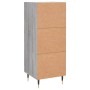 Aparador madera de ingeniería gris Sonoma 34,5x34x90 cm de vidaXL, Aparadores - Ref: Foro24-830426, Precio: 60,10 €, Descuent...