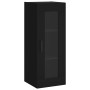 Armario de pared negro 34,5x34x90 cm de vidaXL, Aparadores - Ref: Foro24-828917, Precio: 42,11 €, Descuento: %