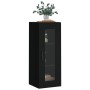 Armario de pared negro 34,5x34x90 cm de vidaXL, Aparadores - Ref: Foro24-828917, Precio: 42,11 €, Descuento: %