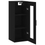 Armario de pared negro 34,5x34x90 cm de vidaXL, Aparadores - Ref: Foro24-828917, Precio: 42,11 €, Descuento: %