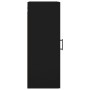 Armario de pared negro 34,5x34x90 cm de vidaXL, Aparadores - Ref: Foro24-828917, Precio: 42,11 €, Descuento: %