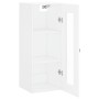 White wall cabinet 34.5x34x90 cm by vidaXL, Sideboards - Ref: Foro24-828884, Price: 40,92 €, Discount: %