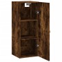 Smoked oak wall cabinet 34.5x34x90 cm by vidaXL, Sideboards - Ref: Foro24-828833, Price: 45,64 €, Discount: %