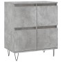 Concrete gray plywood sideboard 60x35x70 cm by vidaXL, Sideboards - Ref: Foro24-831216, Price: 65,97 €, Discount: %