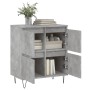 Aparador de madera contrachapada gris hormigón 60x35x70 cm de vidaXL, Aparadores - Ref: Foro24-831216, Precio: 65,97 €, Descu...