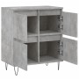 Aparador de madera contrachapada gris hormigón 60x35x70 cm de vidaXL, Aparadores - Ref: Foro24-831216, Precio: 65,97 €, Descu...