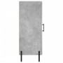 Aparador de madera contrachapada gris hormigón 34,5x34x90 cm de vidaXL, Aparadores - Ref: Foro24-828552, Precio: 61,15 €, Des...