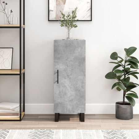 Concrete gray plywood sideboard 34.5x34x90 cm by vidaXL, Sideboards - Ref: Foro24-828568, Price: 75,19 €, Discount: %