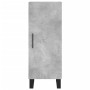 Aparador de madera contrachapada gris hormigón 34,5x34x90 cm de vidaXL, Aparadores - Ref: Foro24-828568, Precio: 75,19 €, Des...