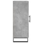 Aparador de madera contrachapada gris hormigón 34,5x34x90 cm de vidaXL, Aparadores - Ref: Foro24-828568, Precio: 75,19 €, Des...