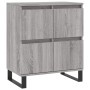 Aparador de madera contrachapada gris Sonoma 60x35x70 cm de vidaXL, Aparadores - Ref: Foro24-831226, Precio: 88,43 €, Descuen...