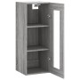 Sonoma gray wall cabinet 34.5x34x90 cm by vidaXL, Sideboards - Ref: Foro24-828930, Price: 37,09 €, Discount: %