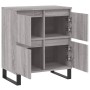 Aparador de madera contrachapada gris Sonoma 60x35x70 cm de vidaXL, Aparadores - Ref: Foro24-831226, Precio: 88,43 €, Descuen...