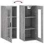 Sonoma gray wall cabinet 34.5x34x90 cm by vidaXL, Sideboards - Ref: Foro24-828930, Price: 37,09 €, Discount: %