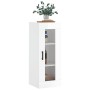 Glossy white wall cabinet 34.5x34x90 cm by vidaXL, Sideboards - Ref: Foro24-828918, Price: 44,78 €, Discount: %