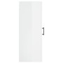 Glossy white wall cabinet 34.5x34x90 cm by vidaXL, Sideboards - Ref: Foro24-828918, Price: 44,78 €, Discount: %