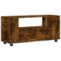 TV cabinet engineered wood smoked oak 102x34.5x43cm by vidaXL, TV Furniture - Ref: Foro24-833747, Price: 67,98 €, Discount: %