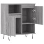 Aparador de madera contrachapada gris Sonoma 60x35x70 cm de vidaXL, Aparadores - Ref: Foro24-831194, Precio: 58,99 €, Descuen...