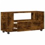 TV cabinet engineered wood smoked oak 102x34.5x43cm by vidaXL, TV Furniture - Ref: Foro24-833747, Price: 67,98 €, Discount: %