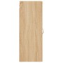 Armario de pared roble Sonoma 34,5x34x90 cm de vidaXL, Aparadores - Ref: Foro24-828831, Precio: 48,88 €, Descuento: %