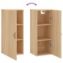 Sonoma oak wall cabinet 34.5x34x90 cm by vidaXL, Sideboards - Ref: Foro24-828831, Price: 46,99 €, Discount: %