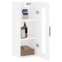 White wall cabinet 34.5x34x90 cm by vidaXL, Sideboards - Ref: Foro24-828932, Price: 50,81 €, Discount: %