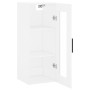 White wall cabinet 34.5x34x90 cm by vidaXL, Sideboards - Ref: Foro24-828932, Price: 50,81 €, Discount: %