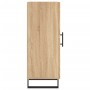 Aparador madera contrachapada color roble Sonoma 34,5x34x90 cm de vidaXL, Aparadores - Ref: Foro24-828567, Precio: 74,57 €, D...