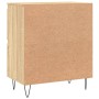 Aparador de madera contrachapada roble Sonoma 60x35x70 cm de vidaXL, Aparadores - Ref: Foro24-831215, Precio: 65,57 €, Descue...