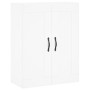 Engineered wood white wall cabinet 69.5x34x90 cm by vidaXL, Sideboards - Ref: Foro24-830372, Price: 91,04 €, Discount: %