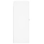 Engineered wood white wall cabinet 69.5x34x90 cm by vidaXL, Sideboards - Ref: Foro24-830372, Price: 91,04 €, Discount: %