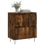 Smoked oak plywood sideboard 60x35x70 cm by vidaXL, Sideboards - Ref: Foro24-831217, Price: 65,49 €, Discount: %