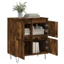 Smoked oak plywood sideboard 60x35x70 cm by vidaXL, Sideboards - Ref: Foro24-831217, Price: 65,49 €, Discount: %