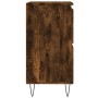 Aparador madera contrachapada color roble ahumado 60x35x70 cm de vidaXL, Aparadores - Ref: Foro24-831217, Precio: 65,49 €, De...