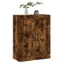 Armario de pared madera ingeniería roble ahumado 69,5x34x90 cm de vidaXL, Aparadores - Ref: Foro24-830377, Precio: 53,77 €, D...