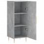 Concrete gray plywood sideboard 34.5x34x90 cm by vidaXL, Sideboards - Ref: Foro24-828528, Price: 48,46 €, Discount: %