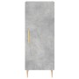 Aparador de madera contrachapada gris hormigón 34,5x34x90 cm de vidaXL, Aparadores - Ref: Foro24-828528, Precio: 48,46 €, Des...