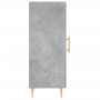 Aparador de madera contrachapada gris hormigón 34,5x34x90 cm de vidaXL, Aparadores - Ref: Foro24-828528, Precio: 48,46 €, Des...