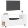 Mueble para TV madera de ingeniería blanco 102x34,5x43 cm de vidaXL, Muebles TV - Ref: Foro24-833742, Precio: 69,30 €, Descue...