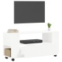 Mueble para TV madera de ingeniería blanco 102x34,5x43 cm de vidaXL, Muebles TV - Ref: Foro24-833742, Precio: 69,30 €, Descue...