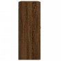 Armario de pared madera ingeniería roble marrón 69,5x34x90 cm de vidaXL, Aparadores - Ref: Foro24-830363, Precio: 54,99 €, De...