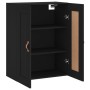 Armario de pared madera de ingeniería negro 69,5x34x90 cm de vidaXL, Aparadores - Ref: Foro24-830357, Precio: 89,29 €, Descue...