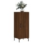 Oak brown engineered wood sideboard 34.5x34x90 cm by vidaXL, Sideboards - Ref: Foro24-828547, Price: 60,44 €, Discount: %