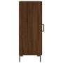 Oak brown engineered wood sideboard 34.5x34x90 cm by vidaXL, Sideboards - Ref: Foro24-828547, Price: 60,44 €, Discount: %