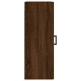 Armario de pared marrón roble 34,5x34x90 cm de vidaXL, Aparadores - Ref: Foro24-828915, Precio: 37,45 €, Descuento: %