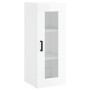 Armario de pared blanco brillante 34,5x34x90 cm de vidaXL, Aparadores - Ref: Foro24-828910, Precio: 39,51 €, Descuento: %