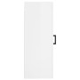 Armario de pared blanco brillante 34,5x34x90 cm de vidaXL, Aparadores - Ref: Foro24-828910, Precio: 39,51 €, Descuento: %